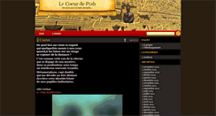 Desktop Screenshot of coeurdeptah.fr