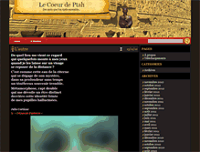 Tablet Screenshot of coeurdeptah.fr